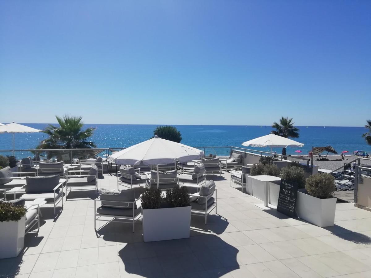 Côte d'Azur joli studio 50m plage, climatisation , parking. Villeneuve-Loubet Extérieur photo